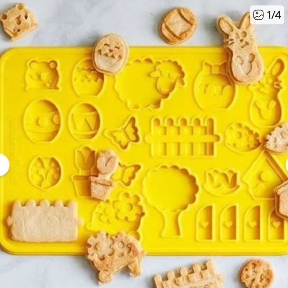 Pampered Chef Spring Cookie Mold Brand New